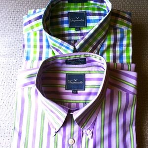 MENS FACONNABLE DRESS SHIRT